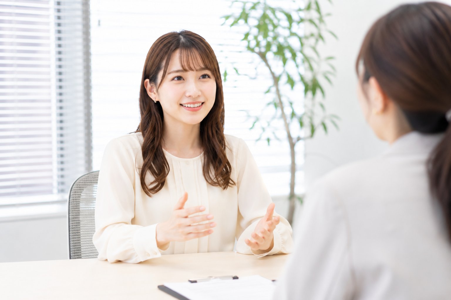 転職相談を担当するスタッフ